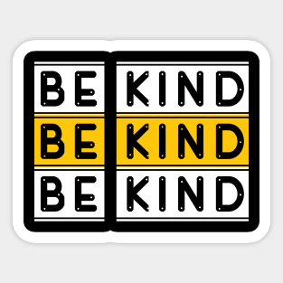 Be kind Sticker